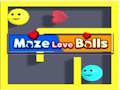 Joc Balls Love Maze en línia