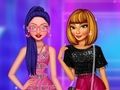Joc BFFs Fashionista negre i rosa  en línia