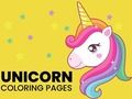 Joc Pàgines per pintar unicorn  en línia