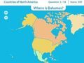 Joc Països d'Amèrica del Nord  en línia