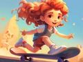 Joc Llibre per pintar: muntar monopatí  en línia