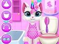Joc Cura diària de Kitty Unicorn  en línia