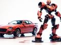 Joc Llibre per pintar: robot i cotxe  en línia