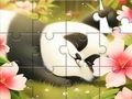 Joc Trencaclosques: Panda dormint  en línia