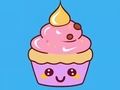 Joc Llibre per pintar: Cupcake  en línia