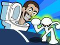 Joc Stickman vs Skibidi WC  en línia
