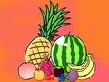 Joc Llibre per pintar: Fruites  en línia