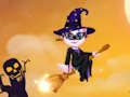 Joc Nena gat preparant-se per Halloween  en línia