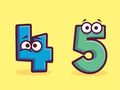 Joc Llibre per pintar: Número 4-5  en línia