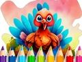 Joc Llibre per pintar: Feliç acció de gràcies  en línia