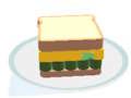 Joc Trencaclosques Burger Fold  en línia