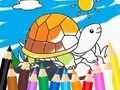Joc Llibre per pintar: Sunny Turtle  en línia