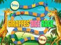 Joc Cursa de daus de girafes  en línia