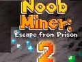 Joc Noob Miner 2: escapar de la presó  en línia