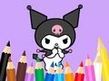 Joc Llibre per pintar: Kuromi Carries Bag  en línia