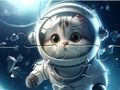 Joc Trencaclosques: Astronauta-Gat  en línia