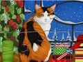 Joc Trencaclosques: Gat de Nadal  en línia
