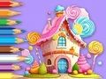 Joc Llibre per pintar: Lollipop House  en línia
