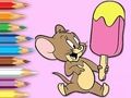 Joc Llibre per pintar: Gelat Jerry  en línia