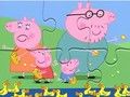 Joc Trencaclosques: Peppa Pig Feed Ducks  en línia