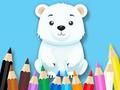 Joc Llibre per pintar: Ós polar  en línia