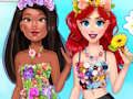Joc Look de moda de princesa flor  en línia