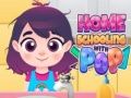 Joc Educació a casa amb pop  en línia