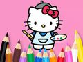 Joc Llibre per pintar: pintura de Hello Kitty  en línia