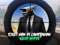 Joc Sniper de calamars de vàter vs Squid de cameraman en línia