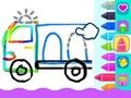 Joc Dibuix infantil: Ambulància  en línia