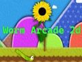 Joc Worm Arcade 2D en línia