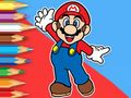 Joc Llibre per pintar: Mario Happy Skating  en línia