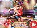 Joc Noia amb punts Sauna Flirting  en línia