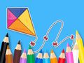 Joc Llibre per pintar: Bowknot Kite  en línia
