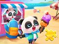 Joc Trencaclosques: Baby Panda Ice Cream Car  en línia