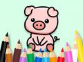 Joc Llibre per pintar: Cute Pig 2  en línia