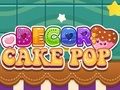 Joc Decoració: Cake Pop  en línia