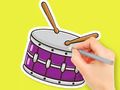 Joc Llibre per pintar: Star Drum  en línia
