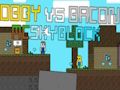 Joc Obby vs Bacon: McSkyblock en línia