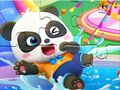 Joc Trencaclosques: Parc aquàtic Baby Panda  en línia