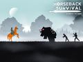 Joc Escape de zombis de supervivència a cavall  en línia