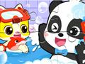 Joc Trencaclosques: Baby Panda Shower Time  en línia