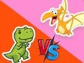 Joc Quiz per a nens: aventura amb dinosaures  en línia