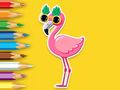 Joc Llibre per pintar: Flamingo  en línia