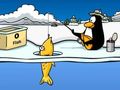 Joc Club Penguin: pesca en gel  en línia