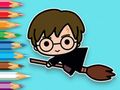 Joc Llibre per pintar: Potter volador  en línia
