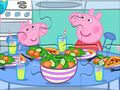 Joc Trencaclosques: l'hora del sopar de Peppa  en línia