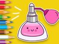 Joc Llibre per pintar: ampolla de perfum  en línia