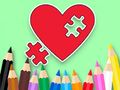 Joc Llibre per pintar: BTS Heart Jigsaw  en línia