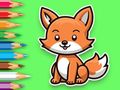 Joc Llibre per pintar: Baby Fox  en línia